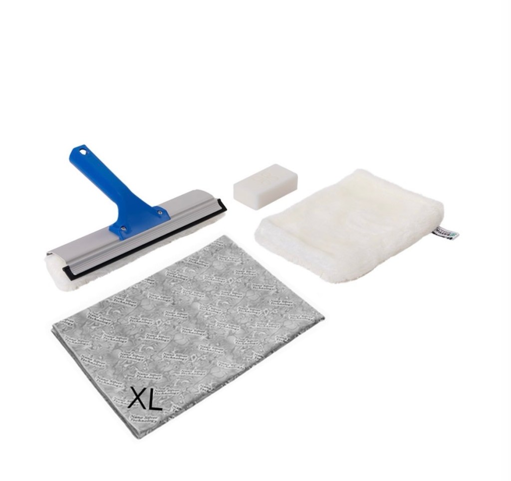 Zestaw Raypath do mycia okien z ekspresem 25 cm i Sunbeamem XL 698